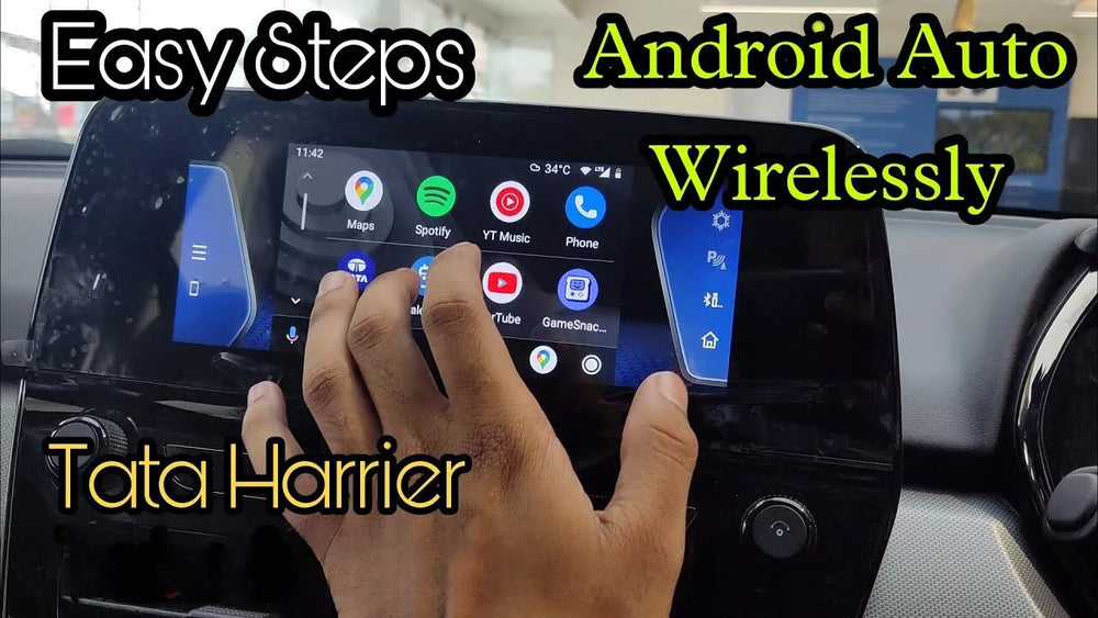 How to Add Wireless Android Auto to Tata Harrier? – AutoKit 